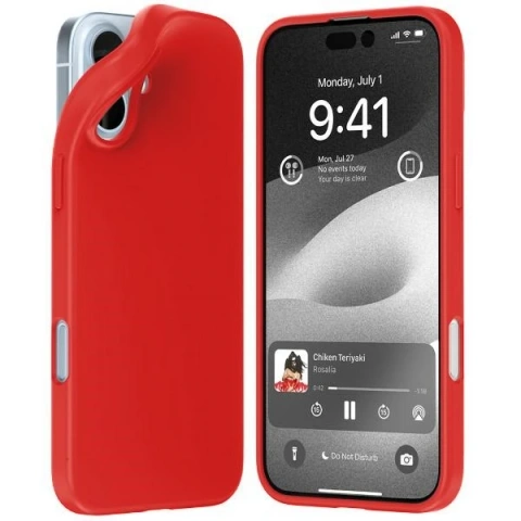 Mercury Soft Case iPhone 16 Plus 6.7" Red