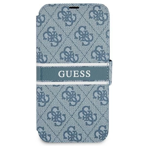 Guess GUBKP13S4GDBL iPhone 13 mini 5,4" niebieski/blue book 4G Stripe