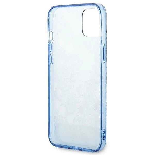 Etui Guess GUHCP14MHGPLHB do Apple iPhone 14 Plus 6,7" niebieski/blue hardcase Porcelain Collection