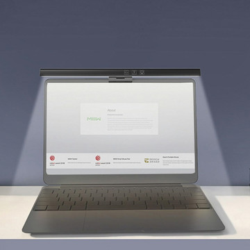 Lamp LED desk lamp above the monitor, computer, LCD screen adjustable black strip