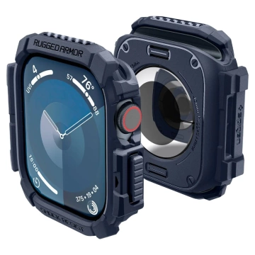 Чохол для Apple Watch 10 (46 мм) Granatowe темно-синій Spigen Rugged Armor
