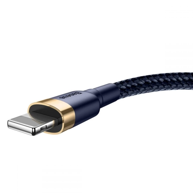 BASEUS CAFULE LIGHTNING CABLE 100CM NAY BLUE/GOLD