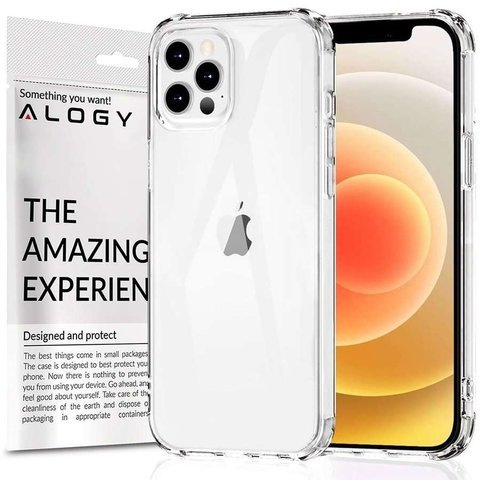 Броньований чохол ShockProof Alogy для Apple iPhone 12 Pro Max прозорий