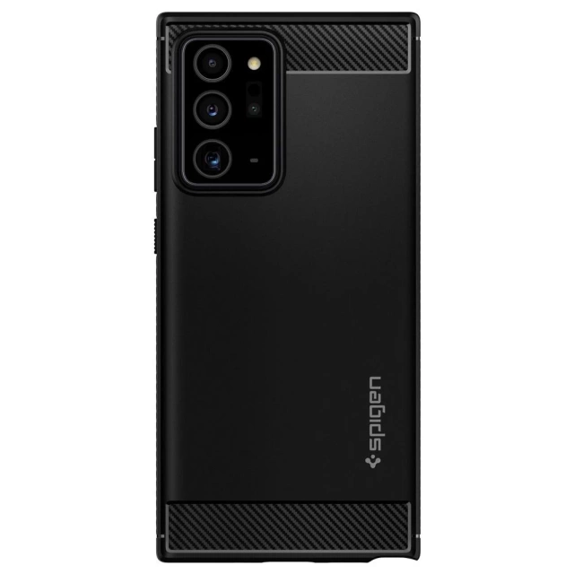 Spigen Rugged Armor Galaxy Note 20 Ultra Mattschwarz