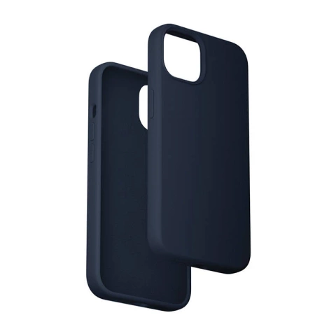 Etui ochronne do iPhone 15 Plus Vention KUFL0-20 MagSafe niebieskie granatowe
