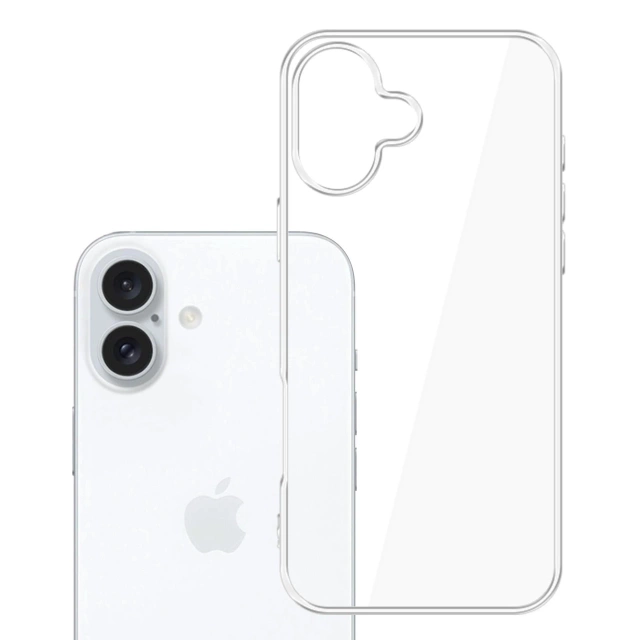 Захисний чохол для Apple iPhone 16 Plus 3mk Clear Case Eco