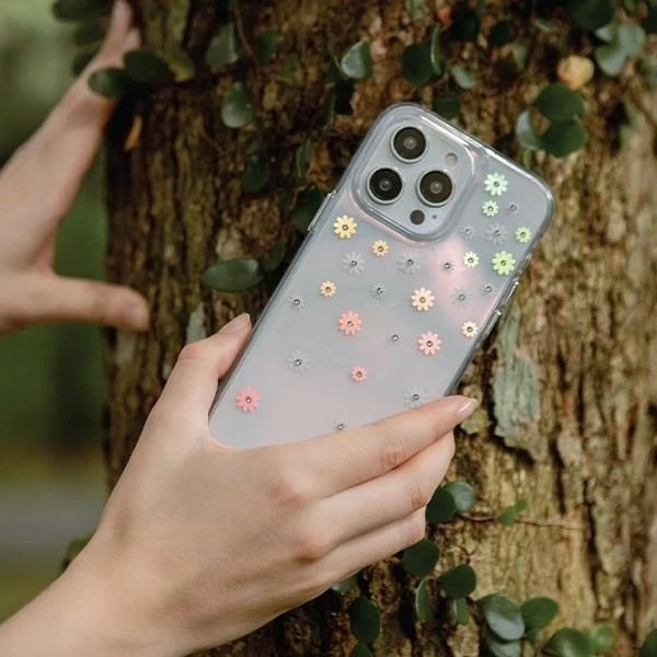 UNIQ pouzdro Coehl Aster pro iPhone 14 Pro 6,1" růžová/jarně růžová