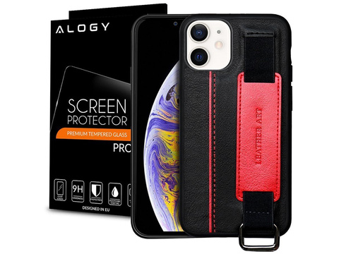 Kožené puzdro Alogy pre Apple iPhone 12 Mini 5.4 Black Glass