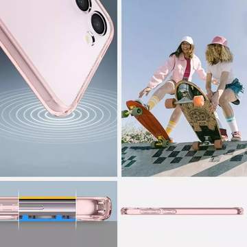 Захисний чохол Spigen Ultra Hybrid для Samsung Galaxy S23 Rose Crystal