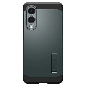 Чохол Spigen Tough Armor Mag для Samsung Galaxy S25 Edge зелено-чорний