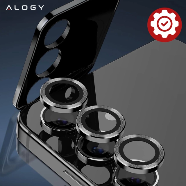 3x Tempered glass screen protector lens glass for Samsung Galaxy S24 FE protective glass for screen and camera 9H Alogy GlassGuard Pack™️ protective glass set