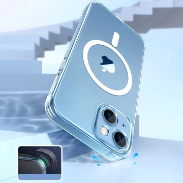 Ugreen LP642 Classy Clear Magnetic Protective Case Magnetic Gel Case для iPhone 14 Plus прозорий (сумісний з MagSafe) (90935)
