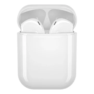 WK Design bezdrôtové Bluetooth slúchadlá do uší TWS biele (T3 biele)