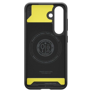 Etui für Samsung Galaxy S25 Plus Mattschwarz Spigen Rugged Armor Mag MagSafe