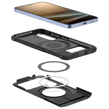 Чохол для Samsung Galaxy S25 Black Spigen Slim Armor MagSafe