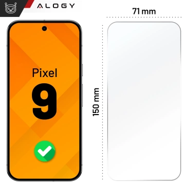Tempered Glass for Pixel 9 Screen Protector 9H Alogy Heavy Pro ™️