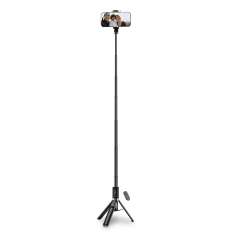 Selfie tyč Bluetooth Stick Stativ pro fotografie telefonu L08S černý
