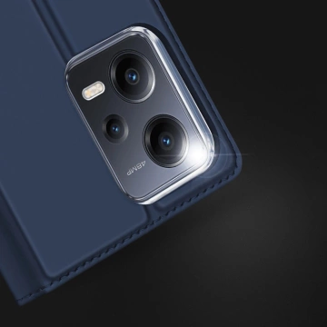 Dux Ducis Skin Pro Hülle für Xiaomi Redmi Note 12 Pro Flip Card Wallet Stand Blau