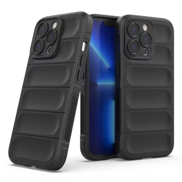 Чохол Magic Shield Case для iPhone 13 Pro гнучкий броньований чохол чорний
