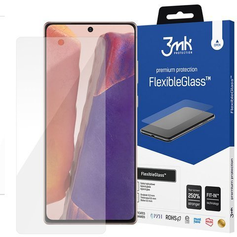 3mk Szkło ochronne hybrydowe Flexible Glass 7H do Samsung Galaxy Note 20