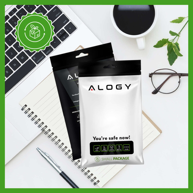 Alogy Protective Case Ochranný kryt pro Apple iPhone 14 Plus černé a čiré sklo