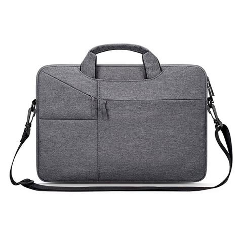 PocketBag shoulder bag for 14" laptop for MacBook Air Dark Grey