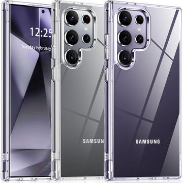 Pouzdro pro Samsung Galaxy S24 Ultra Back Cover Hybrid Clear Case Alogy Transparent Glass