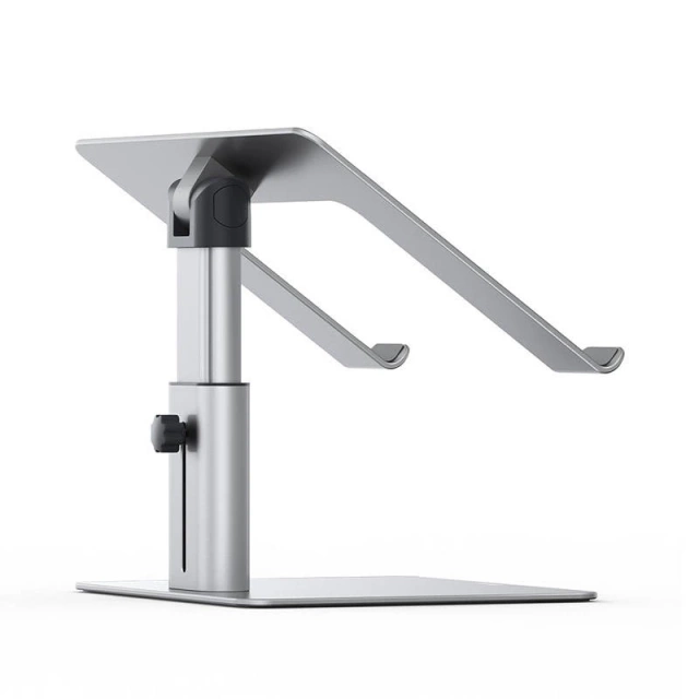 Baseus 11-17" laptop stand, adjustable (silver)