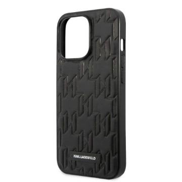Etui Karl Lagerfeld KLHCP13XMNMP1K na iPhone 13 Pro Max 6,7" pevné puzdro Monogram Plaque