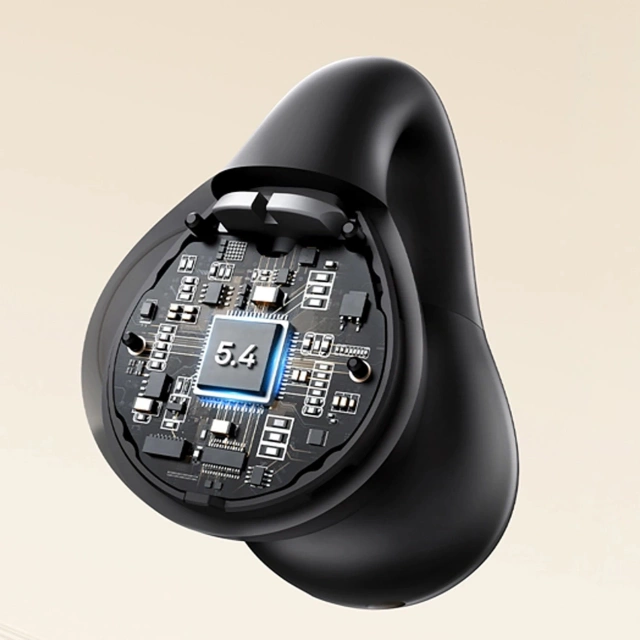 Słuchawki Baseus Bass 15 Clip OWS + Kabel USB-C 30cm Czarne