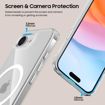 Чохол для iPhone 16e Tech-Protect FlexAir Hybrid MagSafe Clear