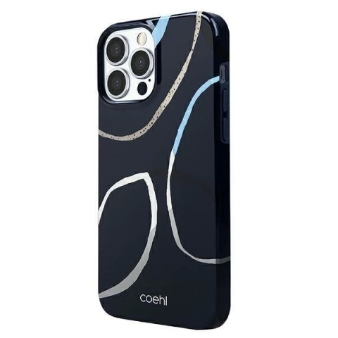 UNIQ pouzdro Coehl Valley iPhone 13 Pro / 13 6,1" tmavě modrá / tmavě modrá