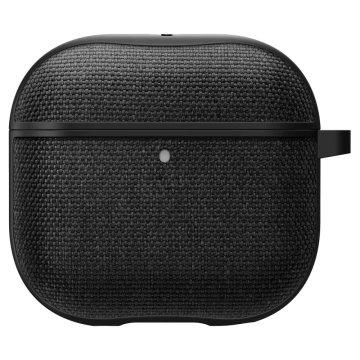 Чохол для Apple AirPods 4 Spigen Urban Fit чорного кольору з карабіном
