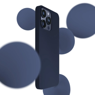 Etui 3mk Silicone Case Dark Navy do Apple iPhone 16 Pro Max