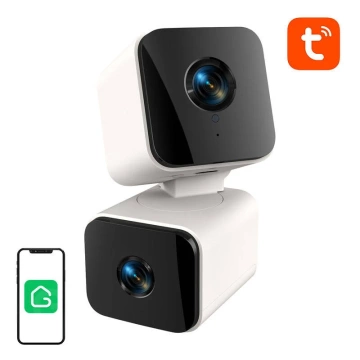 Розумна подвійна WiFi камера Gosund PC12 (4 МП 1920x2160, Tuya)