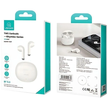 Słuchawki Bluetooth TWS 5.3 USAMS Rhymbo Series Czarne