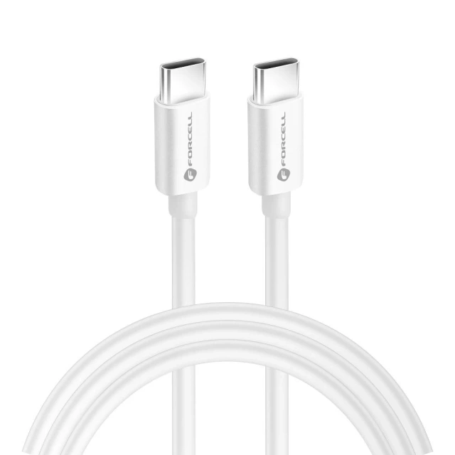Kabel USB-C 100W 2m Forcell C339 e-mark QC 4.0 PD pro notebooky