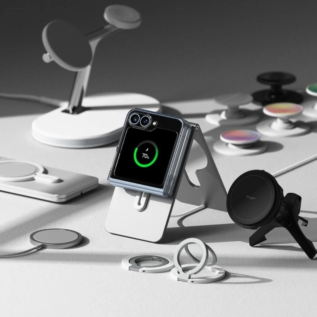 Etui Ringke Fusion Magnetic Magsafe pre Samsung Galaxy Z Flip 6 Clear