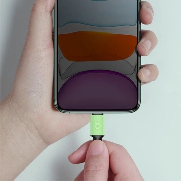 USAMS kábel U52 USB-C 2A Fast Charge 1m zelený