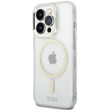 Tumi Transparentný MagSafe pevný obal pre iPhone 14 Pro priehľadný/číry