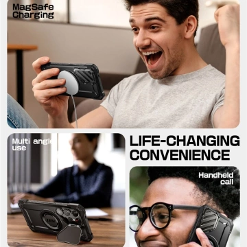 Pouzdro pro Samsung Galaxy S25 Ultra Supcase UB XT Mag MagSafe černé