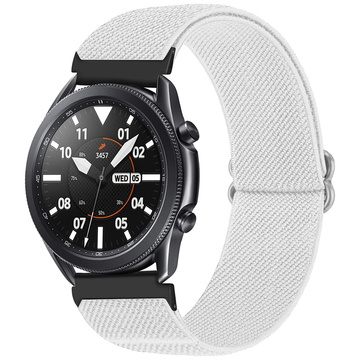 Еластичний ремінець Універсальний нейлон Alogy Nylon Smartwatch Band 20 мм білий