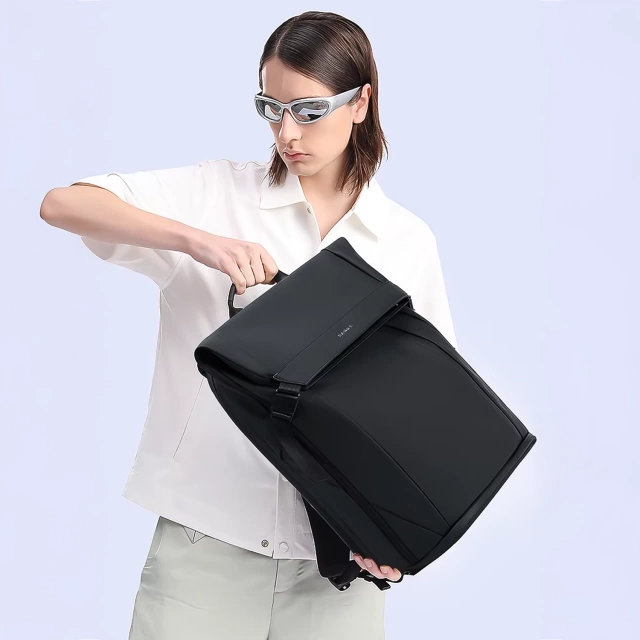 Водонепроникний рюкзак Bange для ноутбука 15.6", city traveler, 45х30х16 см, для роботи, літака, чоловічий, жіночий, з USB портом Чорний
