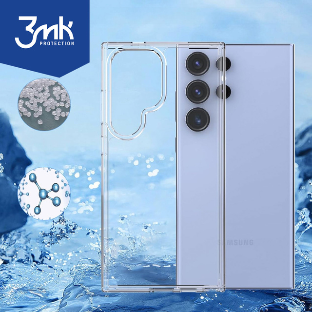 Чохол для Samsung Galaxy S24 Ultra 3mk Armor Case Clear корпус броньована задня прозора