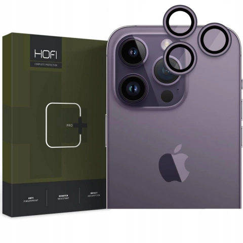 Kryt na kameru Hofi CamRing Pro pre Apple iPhone 14 Pro / 14 Pro Max Deep Purple