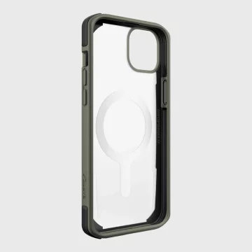 Raptic Secure Case iPhone 14 s pancierovým krytom MagSafe zelenej farby
