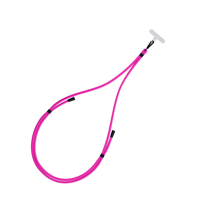 Univerzálna šnúrka pre smartfón 3mk EasyClip Pink (čierna)