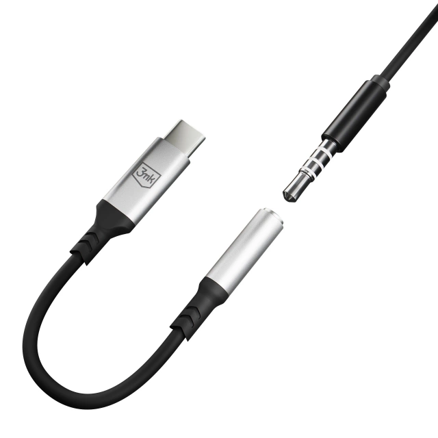 Accessories - 3mk Adapter USB-C - Jack 3,5 mm