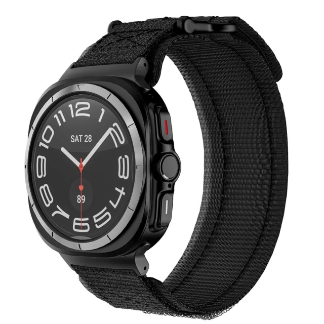 Nylon pro Samsung Galaxy Watch Ultra (47 mm) Black