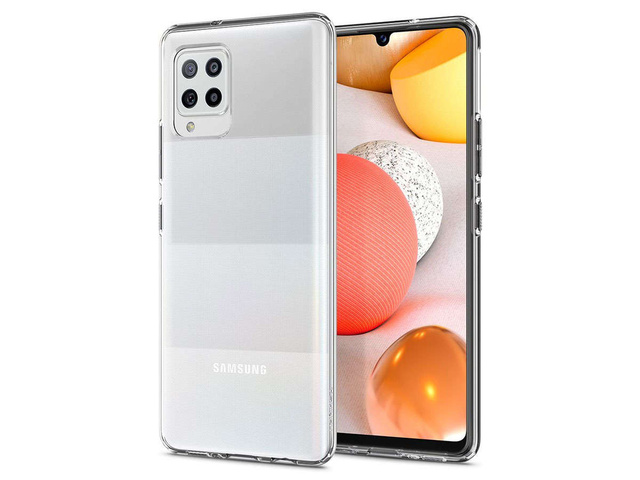 Etui Spigen Liquid Crystal pro Samsung Galaxy A42 5G Crystal Clear
